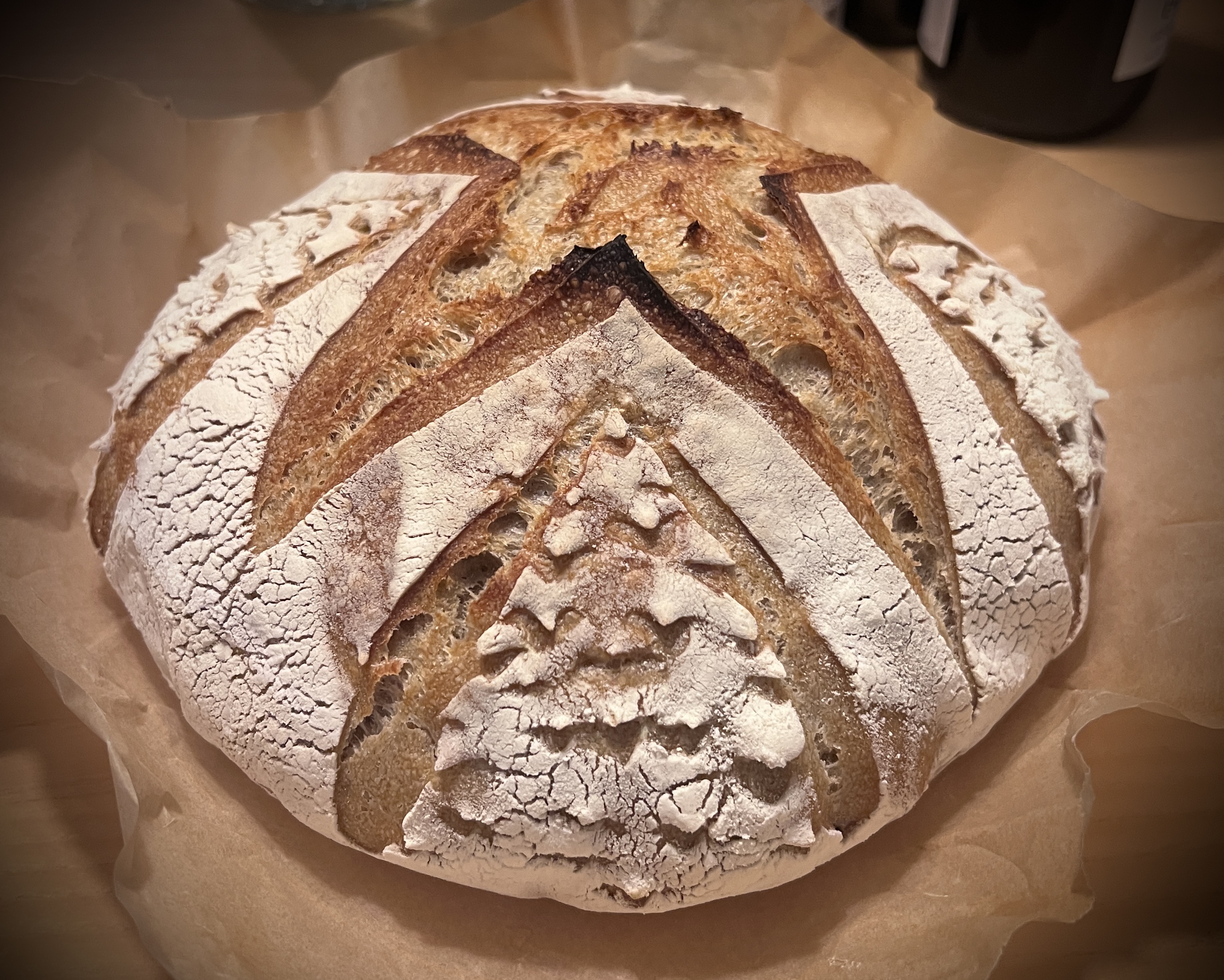 Four à pain terminé dans un jardin